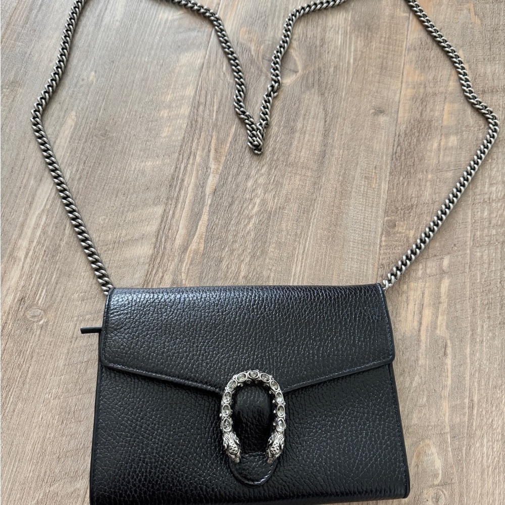 Gucci Dionysus black crossbody bag